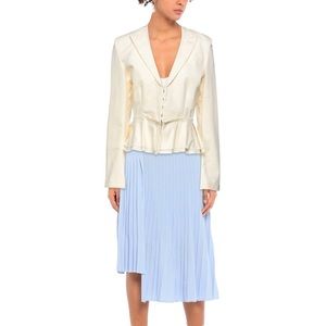 Brock Collection Size 6 Ivory Blazer